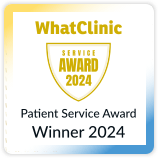 WhatClinic Service Award winner 2024